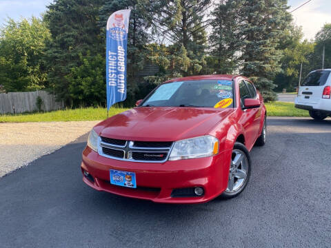 2012 Dodge Avenger for sale at DISTINCT AUTO GROUP LLC in Kent OH