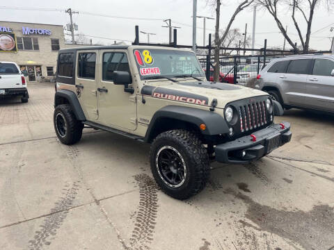 2018 Jeep Wrangler JK Unlimited for sale at Capital Motors Credit, Inc. in Chicago IL