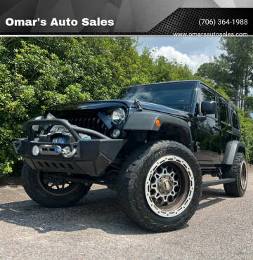 2018 Jeep Wrangler JK Unlimited for sale at Omar's Auto Sales in Martinez GA
