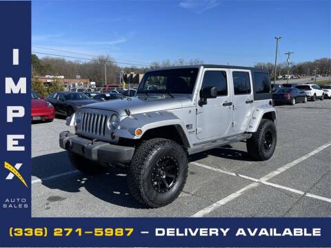 2011 Jeep Wrangler Unlimited for sale at Impex Auto Sales in Greensboro NC