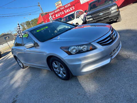 2012 Honda Accord for sale at H&C Auto Sales in Balch Springs TX