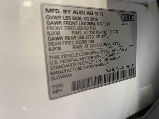 2019 Audi Q7