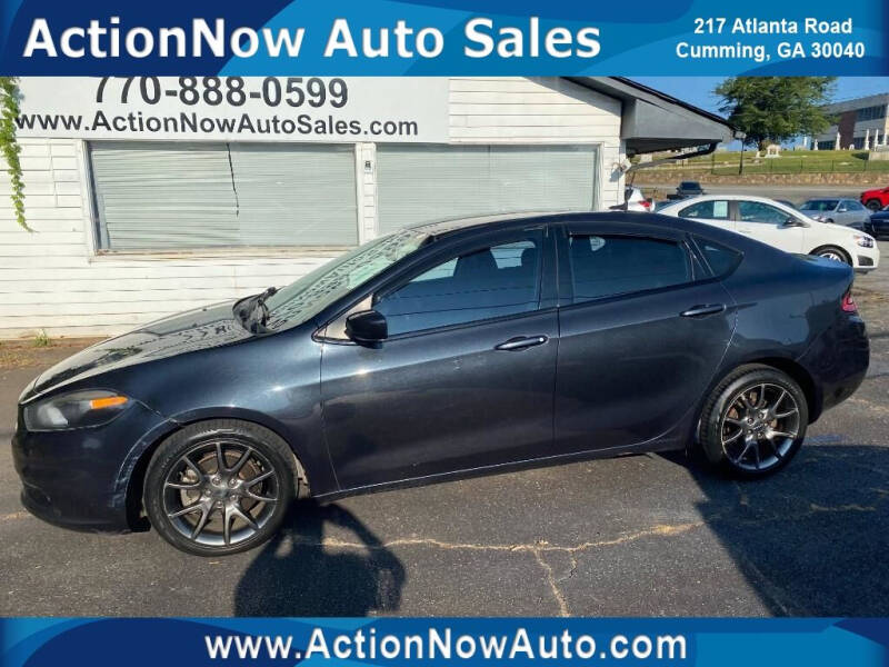 2013 Dodge Dart for sale at ACTION NOW AUTO SALES in Cumming GA