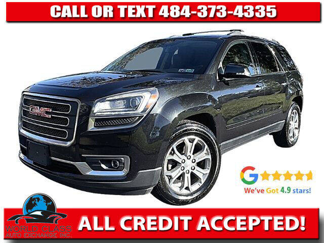 2015 GMC Acadia for sale at World Class Auto Exchange in Lansdowne PA