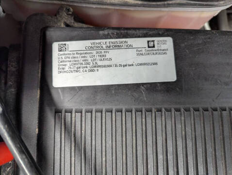 2020 Chevrolet Tahoe Police