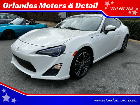 2013 Scion FR-S for sale at Orlandos Motors & Detail in Winston Salem NC