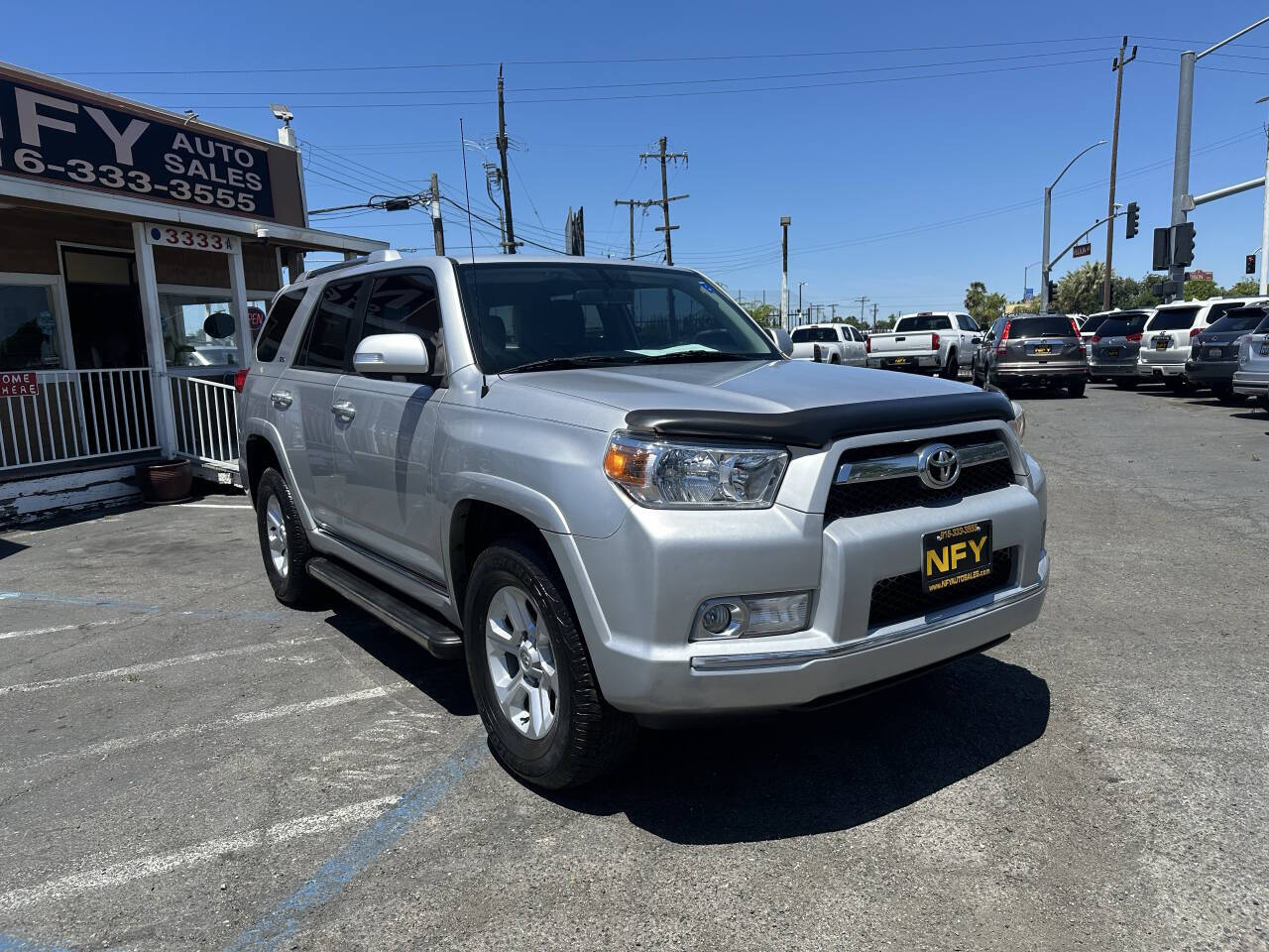 Silver 2013 Toyota 4Runner SR5 4x4 SR5 4dr SUV 2