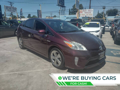 2013 Toyota Prius for sale at FJ Auto Sales North Hollywood in North Hollywood CA