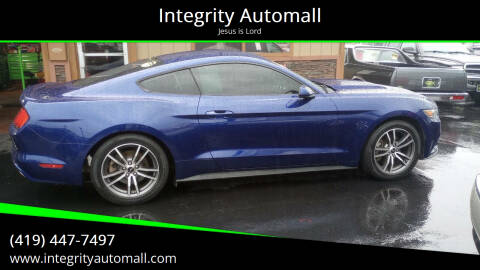 2016 Ford Mustang for sale at Integrity Automall in Tiffin OH