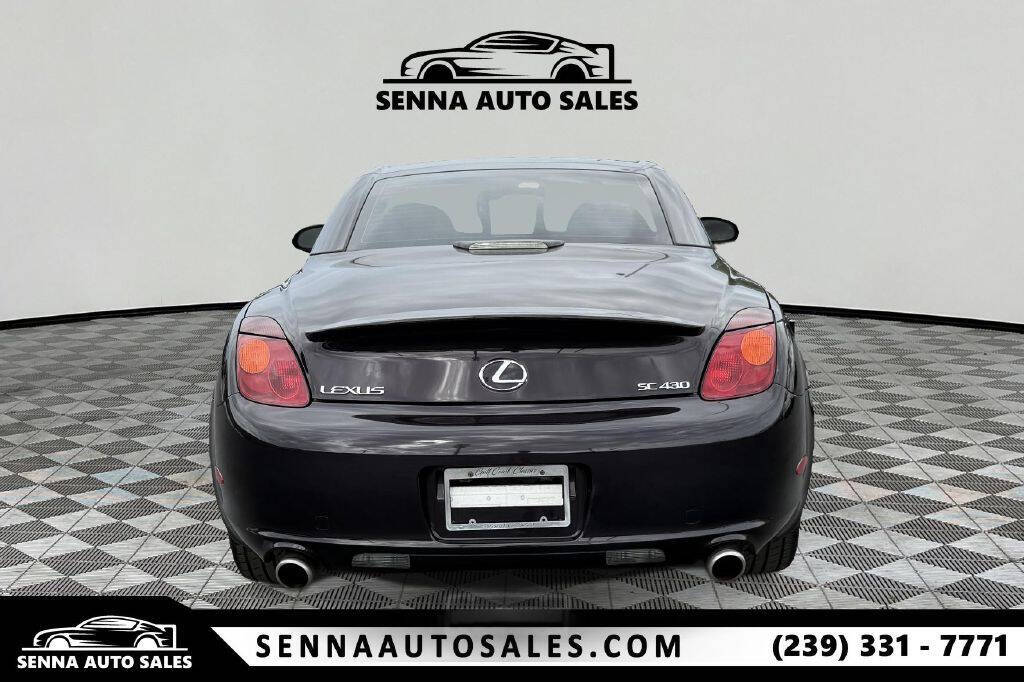 2003 Lexus SC 430 for sale at SENNA AUTO SALES in Naples, FL