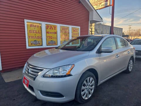 2014 Nissan Sentra for sale at Mack's Autoworld in Toledo OH