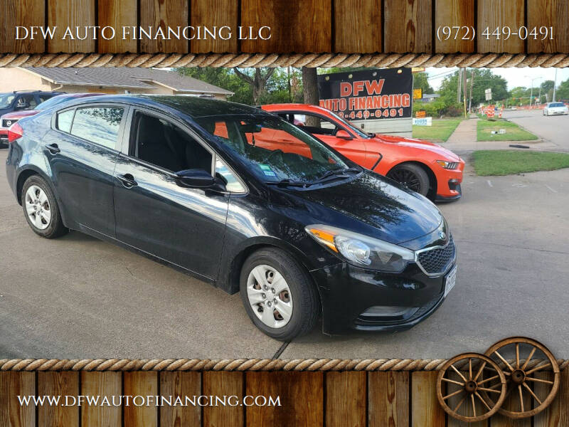 2016 Kia Forte for sale at Bad Credit Call Fadi in Dallas TX