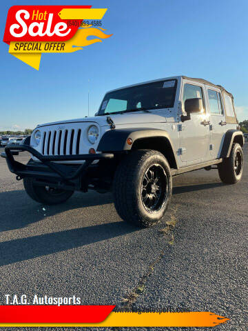 2011 Jeep Wrangler Unlimited for sale at T.A.G. Autosports in Fredericksburg VA