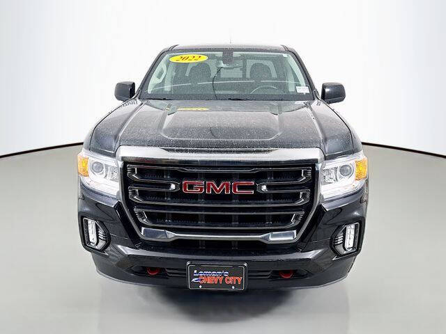 Used 2022 GMC Canyon AT4 with VIN 1GTG6FEN6N1294834 for sale in Bloomington, IL