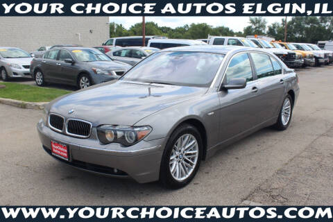 2004 BMW 7 Series for sale at Your Choice Autos - Elgin in Elgin IL