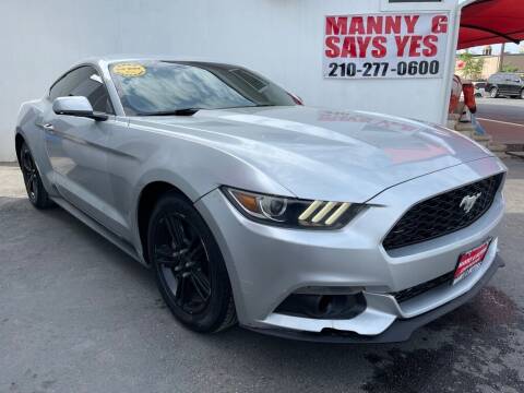 2015 Ford Mustang for sale at Manny G Motors in San Antonio TX
