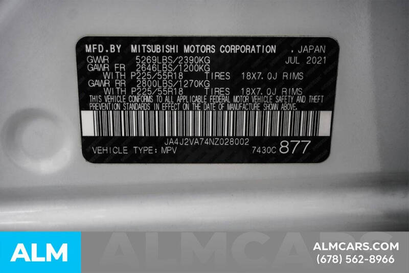 2022 Mitsubishi Outlander PHEV SEL