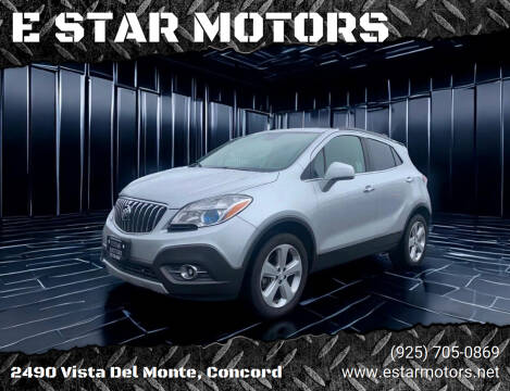 2013 Buick Encore for sale at E STAR MOTORS in Concord CA