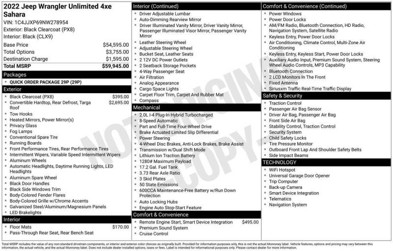 2022 Jeep Wrangler Unlimited