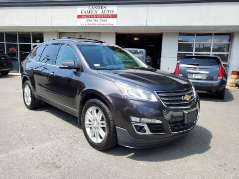 2015 Chevrolet Traverse for sale at Landes Family Auto Sales in Attleboro MA