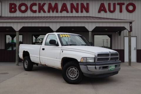 2001 Dodge Ram 2500 for sale at Bockmann Auto Sales in Saint Paul NE