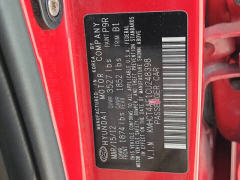 2012 Hyundai Accent GLS