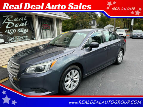 2016 Subaru Legacy for sale at Real Deal Auto Sales in Auburn ME