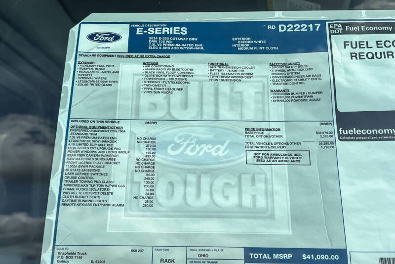 2024 Ford E-Series