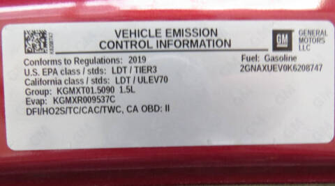 2019 Chevrolet Equinox LT