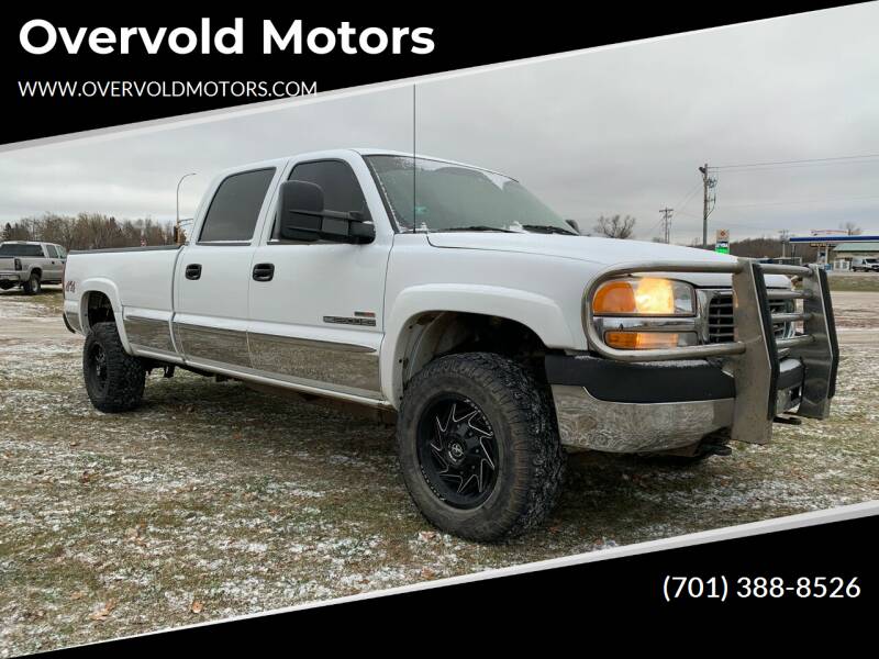 2002 GMC Sierra 2500HD for sale at Overvold Motors in Detroit Lakes MN