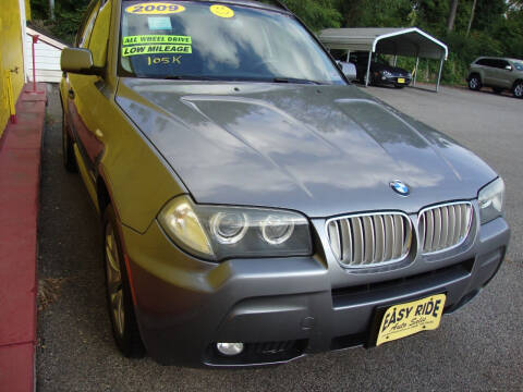 2009 BMW X3 for sale at Easy Ride Auto Sales Inc in Chester VA