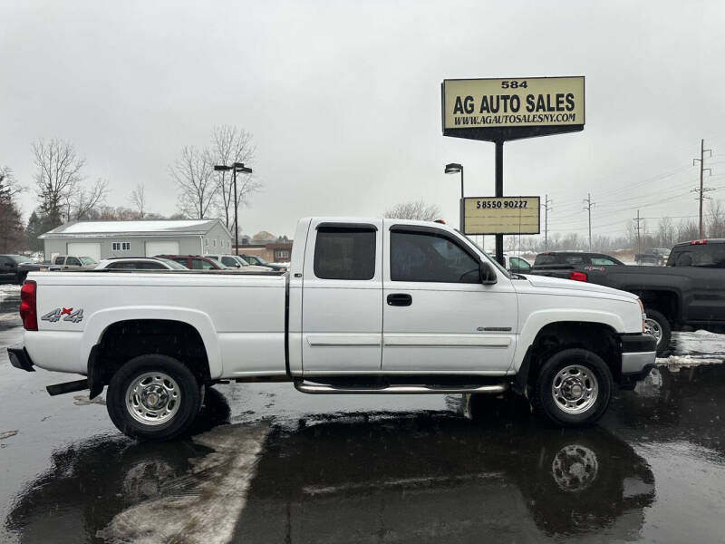 2003 Chevrolet Silverado 2500HD for sale at AG Auto Sales in Ontario NY