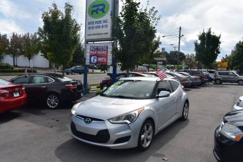 2012 Hyundai Veloster for sale at Rite Ride Inc 2 in Shelbyville TN