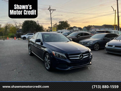 2016 Mercedes-Benz C-Class for sale at Shawn's Motor Credit in Houston TX