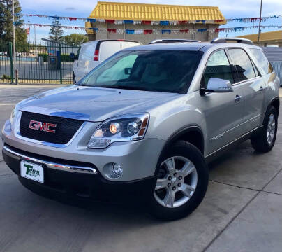 2008 GMC Acadia for sale at Teo's Auto Sales in Turlock CA