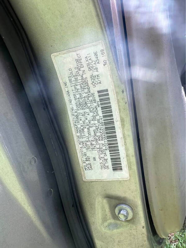 2003 Toyota Sequoia Limited