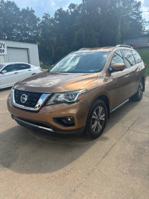 2017 Nissan Pathfinder for sale at Good Cars and Trucks Wholesale, LLC in Crystal Springs, MS