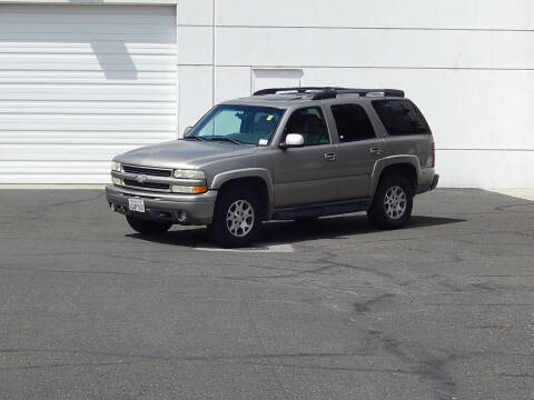 2001 Chevrolet Tahoe for sale at Crow`s Auto Sales in San Jose CA