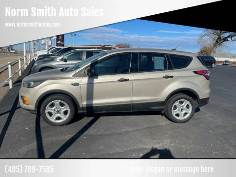 2018 Ford Escape for sale at Norm Smith Auto Sales in Bethany OK