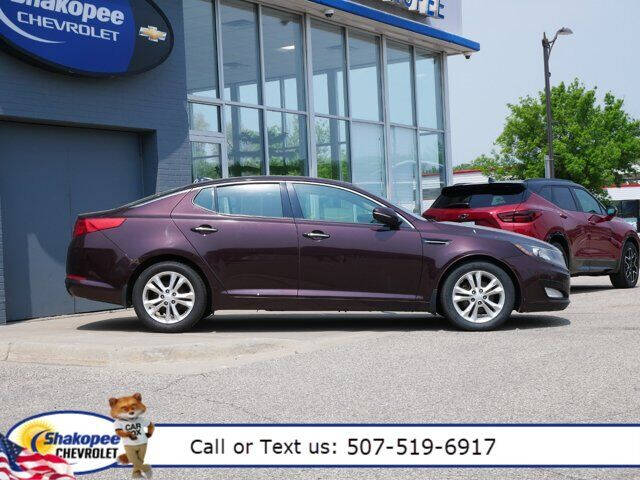 Used 2012 Kia Optima EX with VIN 5XXGN4A71CG005584 for sale in Shakopee, Minnesota