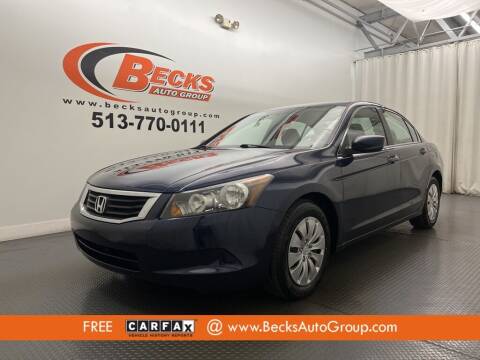 2010 Honda Accord for sale at Becks Auto Group in Mason OH