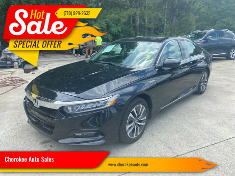 2018 Honda Accord Hybrid for sale at Cherokee Auto Sales in Acworth GA