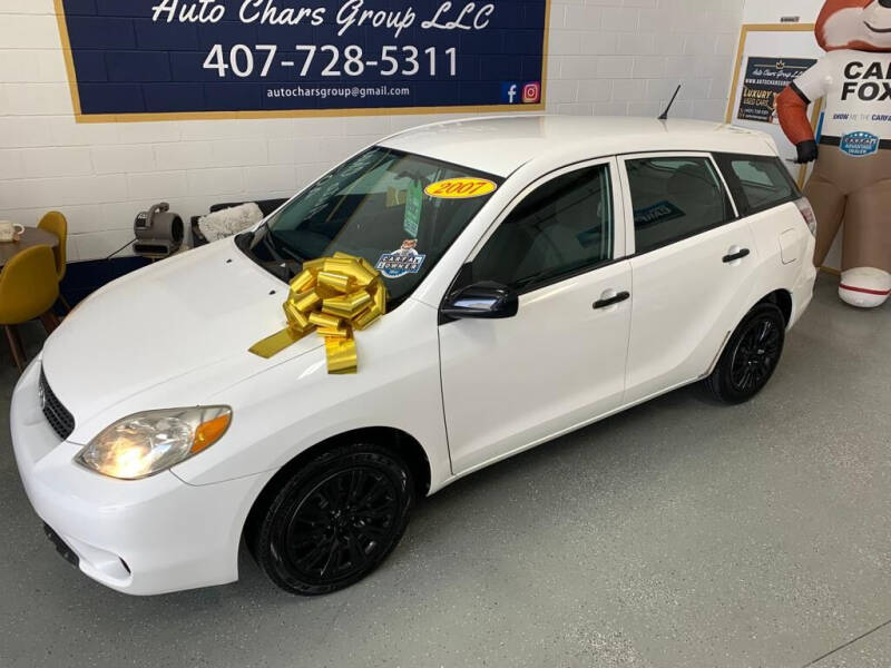 2007 Toyota Matrix for sale at Auto Chars Group LLC in Orlando FL