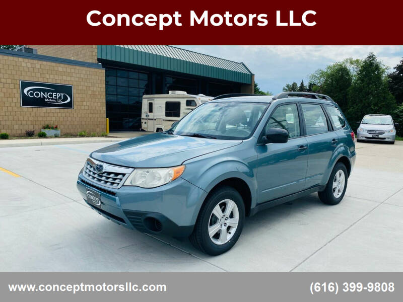 2012 Subaru Forester for sale at Concept Motors LLC in Holland MI