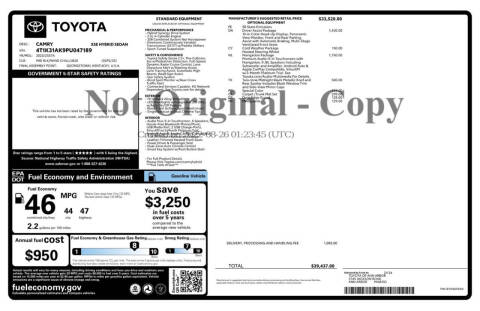 2023 Toyota Camry Hybrid XSE