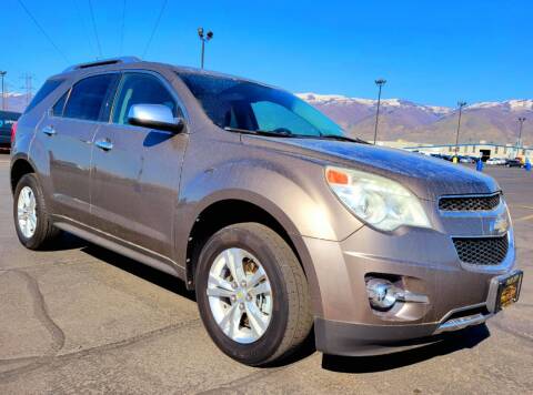2012 Chevrolet Equinox for sale at BELOW BOOK AUTO SALES in Idaho Falls ID