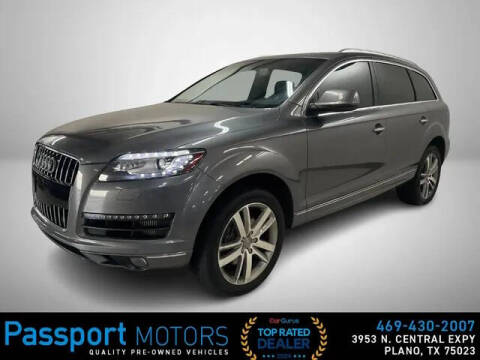 2011 Audi Q7 for sale at Passport Motors Auto Leasing in Plano TX