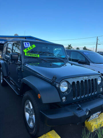 2017 Jeep Wrangler Unlimited for sale at Garden Island Motors in Lihue HI