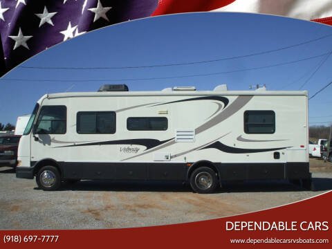 2004 VELOCITY 29ft MOTORHOME for sale at DEPENDABLE CARS in Mannford OK