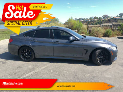 2016 BMW 4 Series for sale at AllanteAuto.com in Santa Ana CA